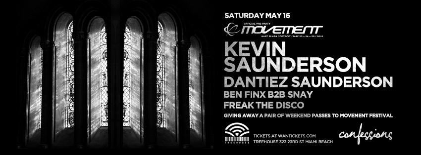 Confessions presents Kevin Saunderson